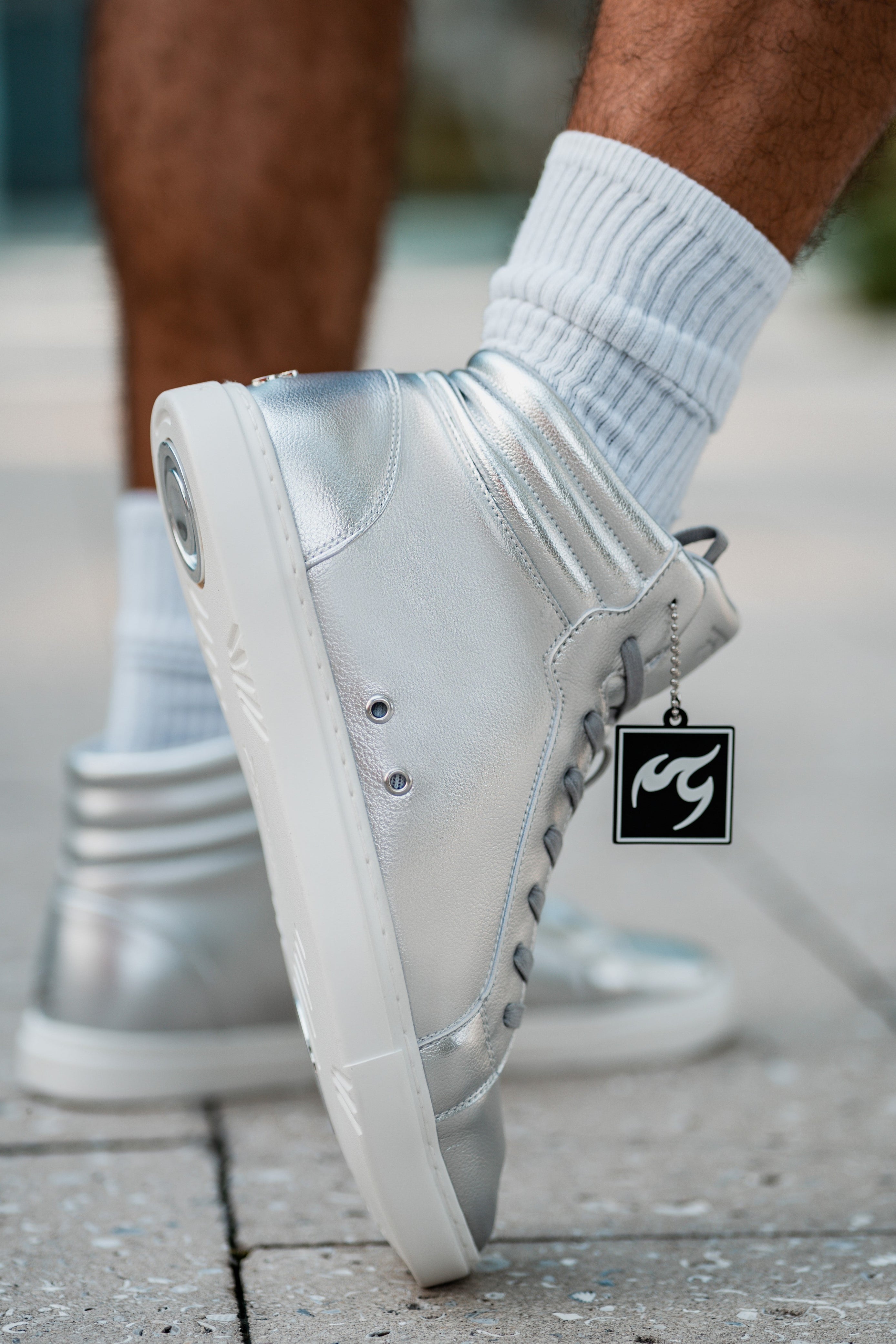 HIGH-TOP SILVER